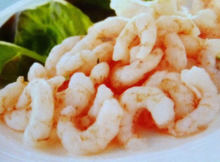Miolo de camarão
